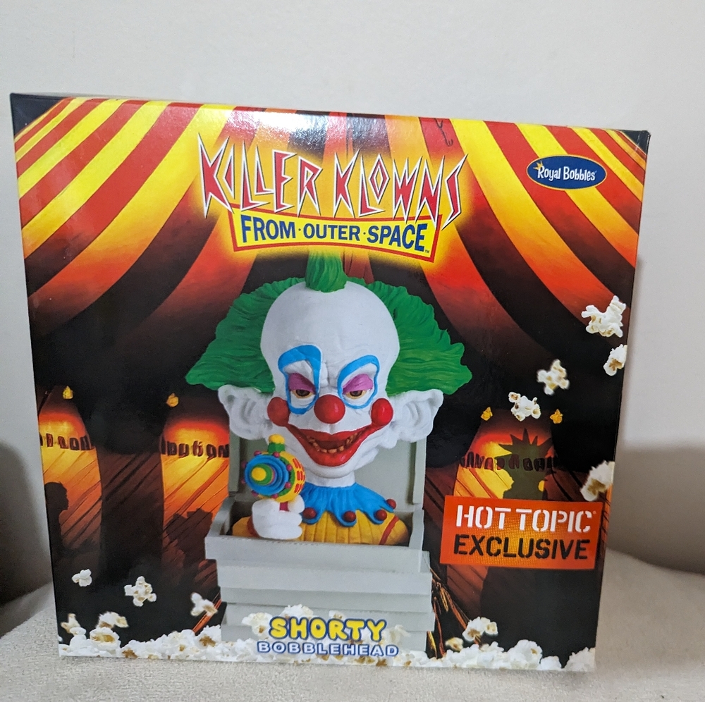 Royal Bobbles Killer Klowns From Outer Space Shorty Bobblehead New In Box!